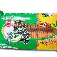 供應(yīng)140g時(shí)光海苔蔬菜餅干