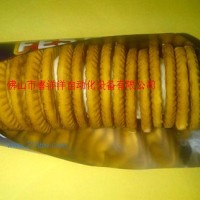 供應(yīng)餅干條狀包裝夾心連包機(jī)