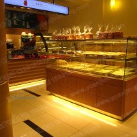 供應(yīng)雙面面包展示柜