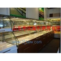 供應(yīng)歐式斜面罩雙層面包貨架