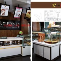 供應(yīng)蛋糕、面包店收銀臺(tái)