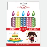 供應(yīng)各種生日蠟燭XS-10