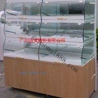 供應(yīng)木皮邊島柜 面包柜