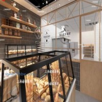 烘焙餅店、蛋糕店空間設(shè)計(jì)，案例-上午.下午
