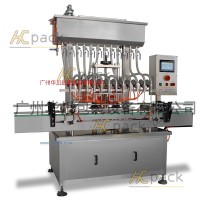 供應(yīng)廣州華川HCCY-12十二頭常壓式全自動液體灌裝機(jī)