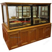 廣州供應(yīng)實木面包柜E款；蛋糕柜