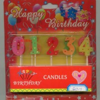 供應(yīng)數(shù)字蠟燭