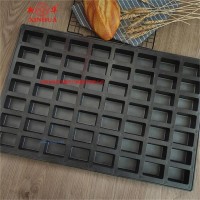供應(yīng)56連商用槽子糕傳統(tǒng)雞蛋糕不粘模具 長方老式無水雞蛋糕烘焙烤盤