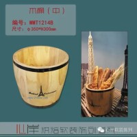供應(yīng)烘焙軟裝產(chǎn)品MMT1214B木桶（中）