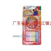 供應(yīng)各種蛋糕蠟燭 金箔意粉燭