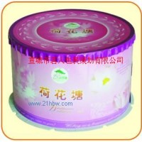 供應(yīng)荷葉邊圓形全紙蛋糕盒