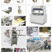 供應配套產(chǎn)品：不銹鋼壓面機、蛋糕切割機、獨立式切臺、分割整形機、給餡機、烤漆壓面