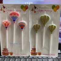 生日蠟燭、刀叉盤