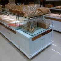 木質(zhì)面包中島柜