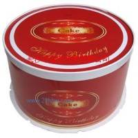 供應(yīng)高檔卷邊精品蛋糕盒