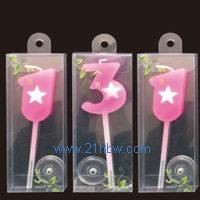 供應(yīng)精品數(shù)字卡通生日蠟燭