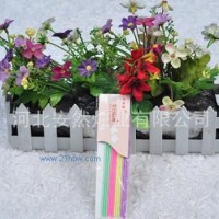 供應(yīng)創(chuàng)意生日蛋糕蠟燭細(xì)線螺紋彩色螺紋