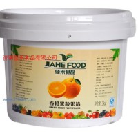 供應(yīng)天然果粒果餡 鮮香橙果粒餡 佳禾烘焙原料