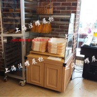 上海供應(yīng)烘焙展柜餐盤臺01出爐柜高邊柜中島柜面包柜，銷往安徽、浙江、上海、江蘇.
