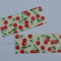 供應(yīng)巧克力裝飾件：櫻桃長(zhǎng)方