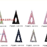 供應巧克力插件 鏤空三角形系列