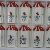 蛋糕巧克力裝飾 圍邊系列：WB-049尖角情侶長方