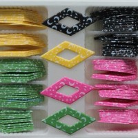 蛋糕巧克力裝飾 圍邊系列：WB-045花菱形