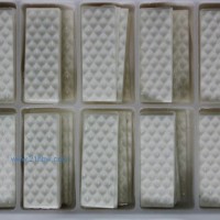 蛋糕巧克力裝飾 圍邊系列：WB-024浮雕純白長方