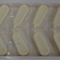 供應(yīng)巧克力裝飾件：白手指盒裝