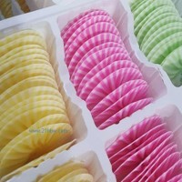 供應巧克力裝飾件 扇形