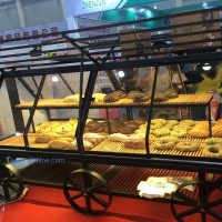 供應餅店、蛋糕展柜，中島柜-HM3