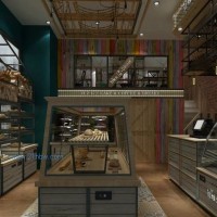 供應(yīng)餅店、蛋糕展柜，中島柜-HM12