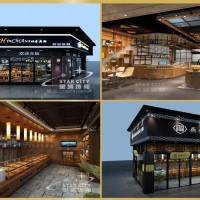 供應(yīng)蛋糕柜面包柜邊柜中島柜-03 長沙星城貨柜