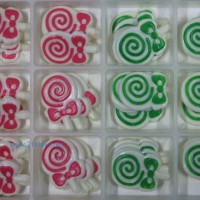 蛋糕西點巧克力裝飾:ZSI-032蝴蝶結(jié)棒棒糖