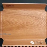 供應(yīng)餅店軟裝正天然水曲柳自選盤