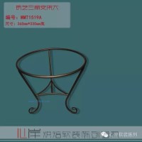 供應(yīng)烘焙軟裝產(chǎn)品MMT1519A鐵藝三角支架大