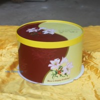 供應(yīng)圓盒－－百合之戀蛋糕盒
