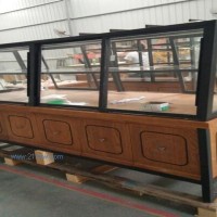 供應(yīng)餅店、蛋糕展柜，中島柜-HM14