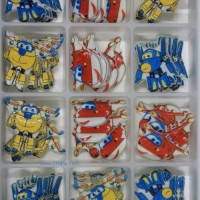 供應蛋糕西點巧克力裝飾 卡通系列：KT-010 超級飛俠