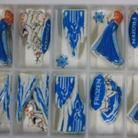 供應蛋糕西點巧克力裝飾 卡通系列：KT-007 冰雪奇緣