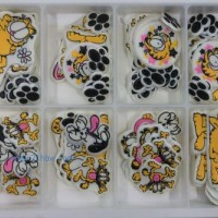 供應蛋糕西點巧克力裝飾 卡通系列：KT-029 加菲貓