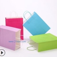 現(xiàn)貨牛皮紙袋手提袋飯盒烘焙打包袋