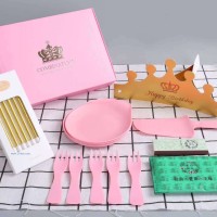 供應(yīng)蛋糕刀叉、盤(pán)叉組合