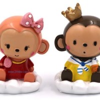 供應蛋糕插牌 皇冠 擺件 裝飾插旗生日派對用品卡通動物蛋糕情景