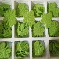 供應巧克力裝飾件 綠葉
