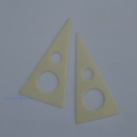 供應(yīng)巧克力裝飾件：白三角