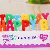 供應字母蠟燭 (1)