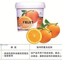 供應(yīng)優(yōu)質(zhì)烘焙果醬果餡-香橙果粒餡（醬）