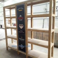 供應(yīng)餅店、蛋糕展柜，裝飾桌椅-HM05