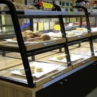 供應(yīng)餅店、蛋糕展柜，中島柜-HM13